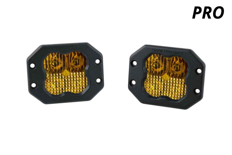Diode Dynamics SS3 Pro ABL - Yellow Driving Flush (Pair)-thumbmail-6