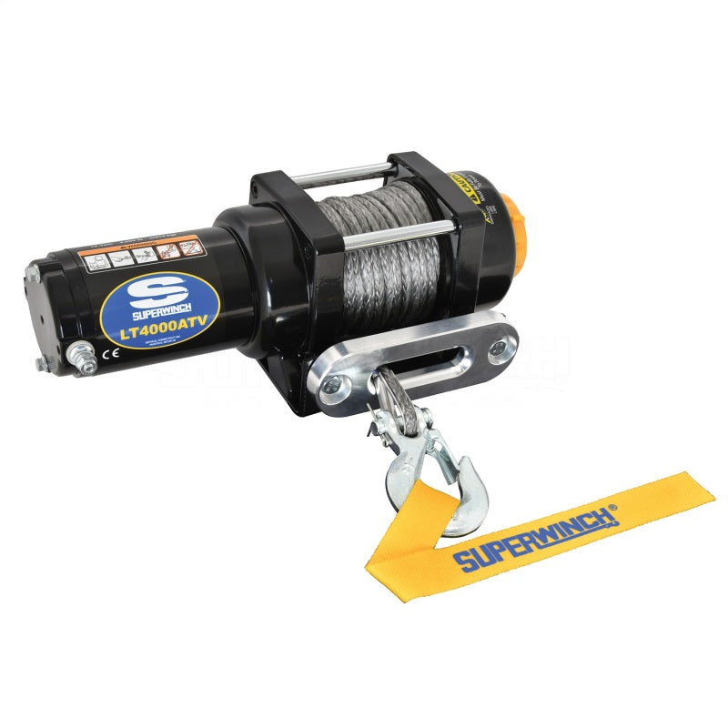 Superwinch 4000 LBS 12V DC 3/16in x 50ft Synthetic Rope LT4000 Winch-thumbmail-11