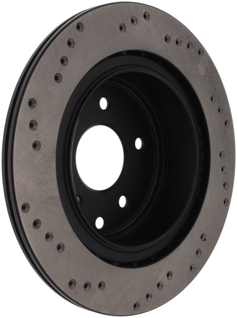 StopTech 08-09 Infiniti EX35 / 05-08 G35 / 09 G37 / 06-09 M35/M45 Drilled Right Rear Rotor-thumbmail-11