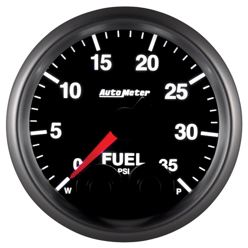 Autometer Elite 2-1/16in 0-35 PSI Fuel Pressure Stepper Motor w/ Peak & Warn-thumbmail-7