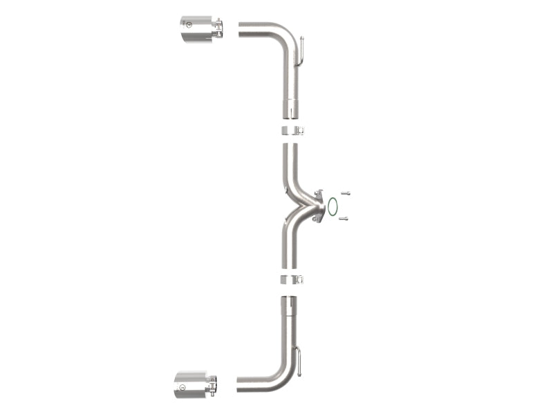 aFe Takeda 2-1/2in 304 SS Axle-Back Exhaust w/ Polished Tips 14-18 Mazda 3 L4 2.0L/2.5L-thumbmail-10