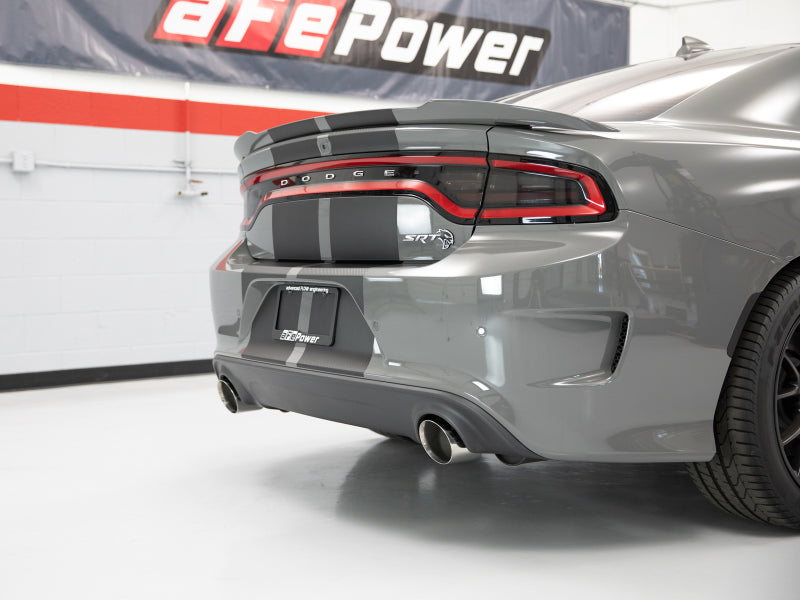 aFe MACH Force-XP 4-1/2in Polished OE Replacement Exhaust Tips - 15-19 Dodge Charger/Hellcat-thumbmail-3