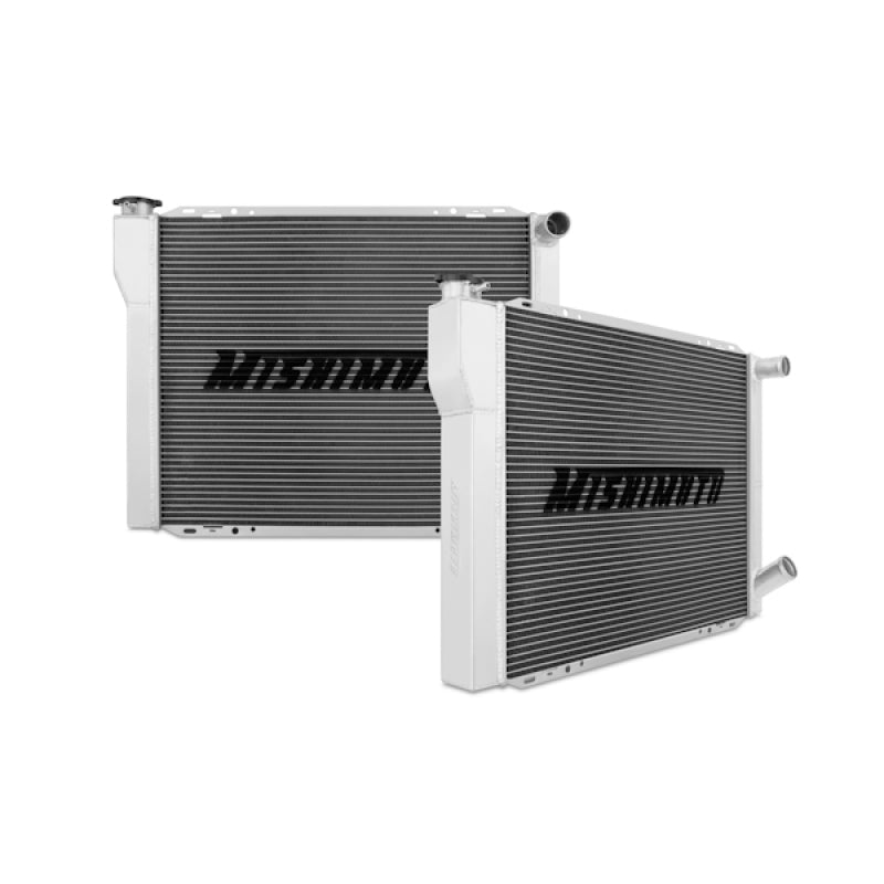 Mishimoto Universal Dual Pass Race Radiator 27x19x3 Inches Aluminum Radiator-thumbmail-2