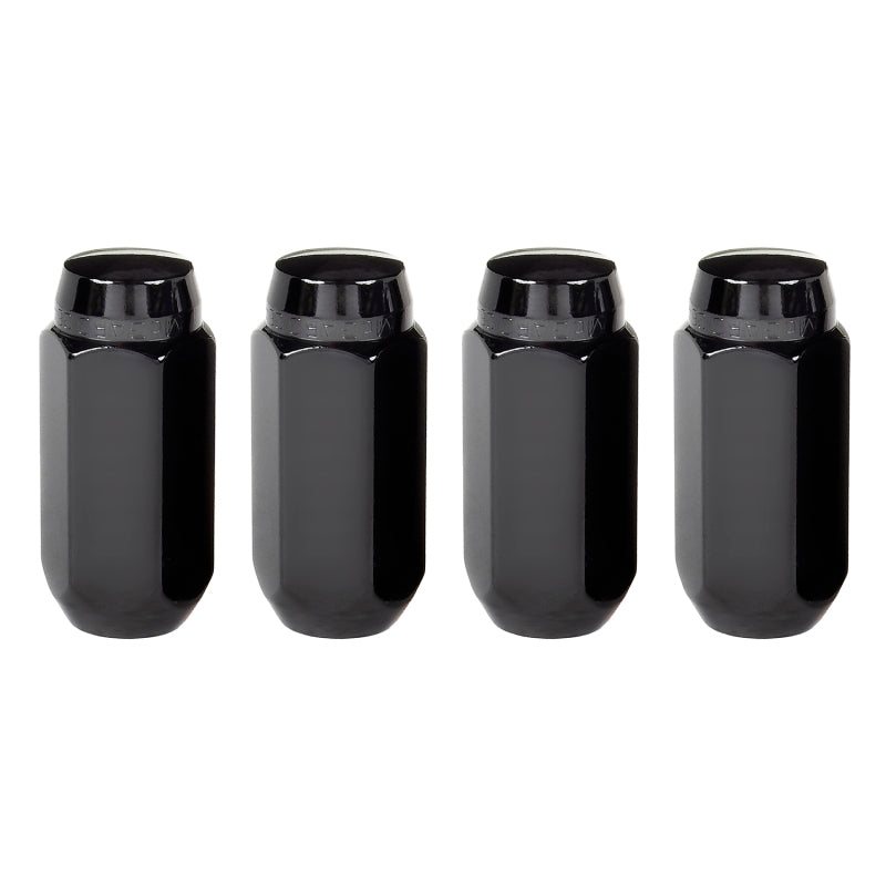 McGard Hex Lug Nut (Cone Seat) M14X1.5 / 13/16 Hex / 1.945in. Length (4-Pack) - Black-thumbmail-3