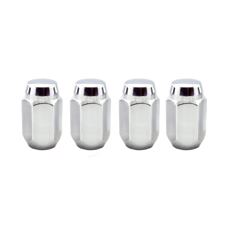 McGard Hex Lug Nut (Cone Seat) M12X1.5 / 13/16 Hex / 1.5in. Length (4-Pack) - Chrome-thumbmail-4
