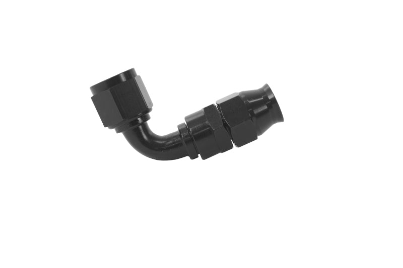 Aeromotive PTFE Hose End - AN-08 - 90 Deg - Black Anodized-thumbmail-1
