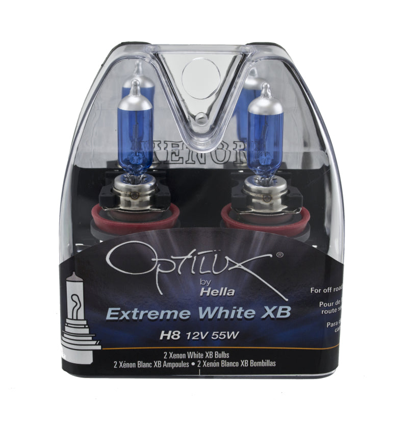 Hella Optilux H8 12V/55W XB Xenon White Bulb (pair)-thumbmail-26