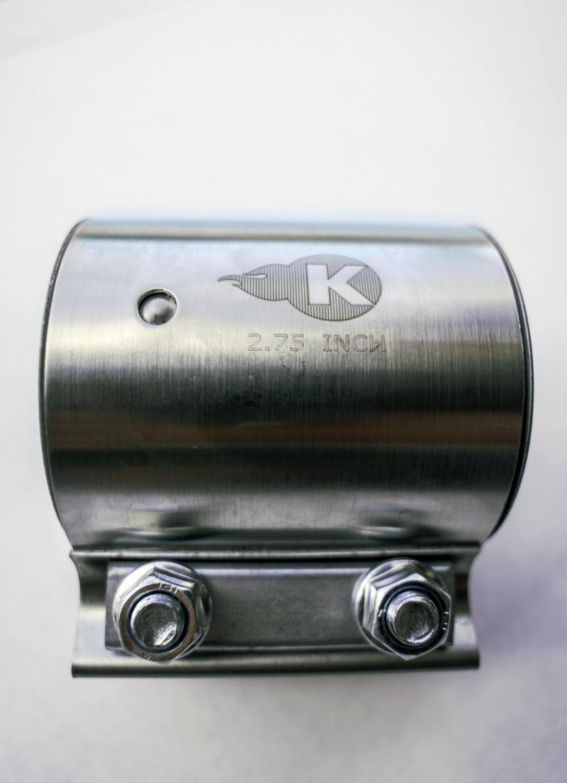 Kooks 2-3/4in Stainless Steel 2-Bolt Band Clamp for Butt Joint Connections-thumbmail-2