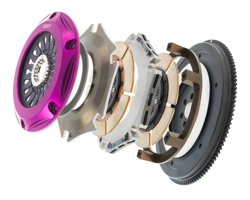 Exedy 1993-1994 Nissan Skyline GTR L6 Hyper Twin Cerametallic Clutch Sprung Center Disc Pull Type-thumbmail-10