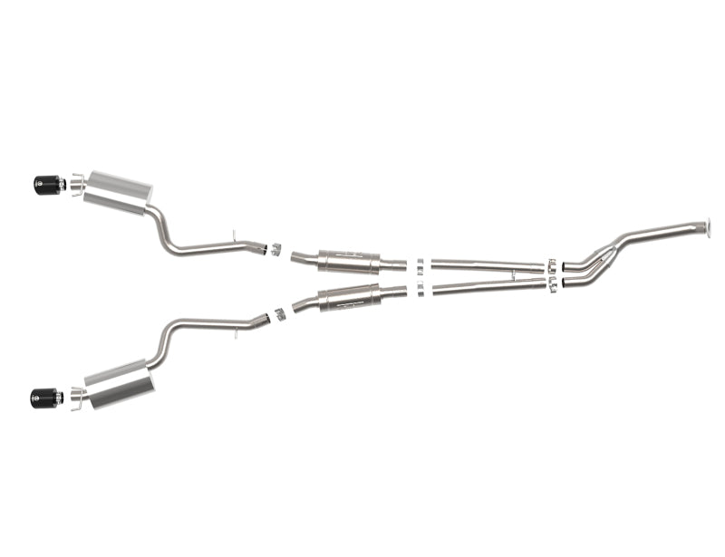 aFe POWER Takeda 16-17 Lexus IS200t L4-2.0L (t) 2.5in-3in 304 SS CB Exhaust w/ Black Tips-thumbmail-9