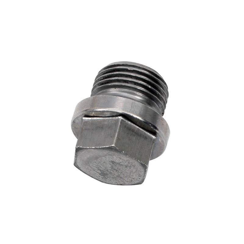 Moroso Oxygen Sensor Plug w/17mm Hex Head - Plated Steel - M18 x 1.5 Thread - Single-thumbmail-1