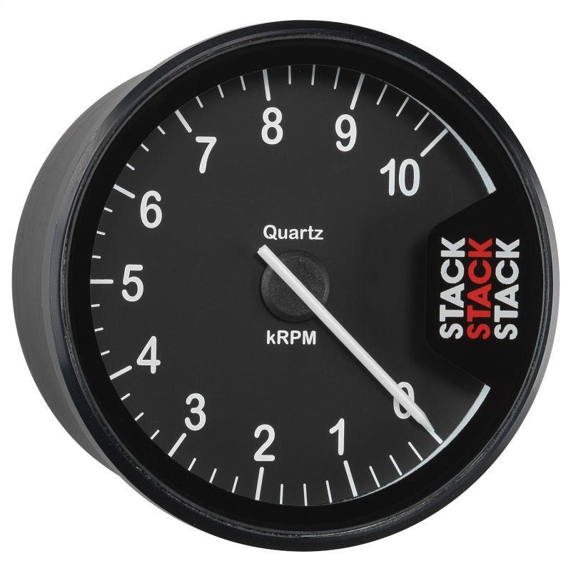 Autometer Stack Clubman Tachometer 80mm 0-10K RPM - Black-thumbmail-3