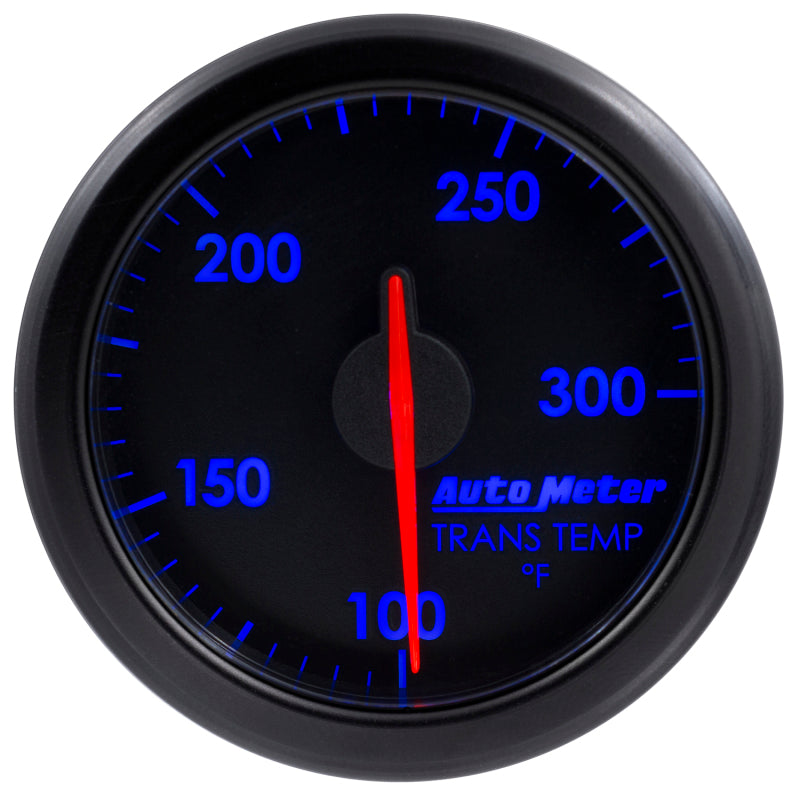 Autometer Airdrive 2-1/6in Trans Temperature Gauge 100-300 Degrees F - Black-thumbmail-7