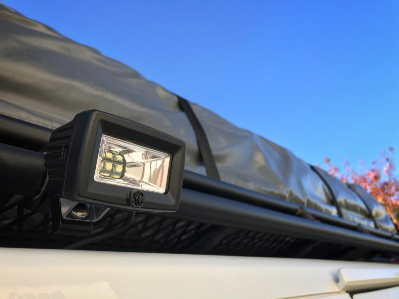 KC HiLiTES C-Series C2 LED 2in. Backup Area Flood Light 20w (Single) - Black-thumbmail-18