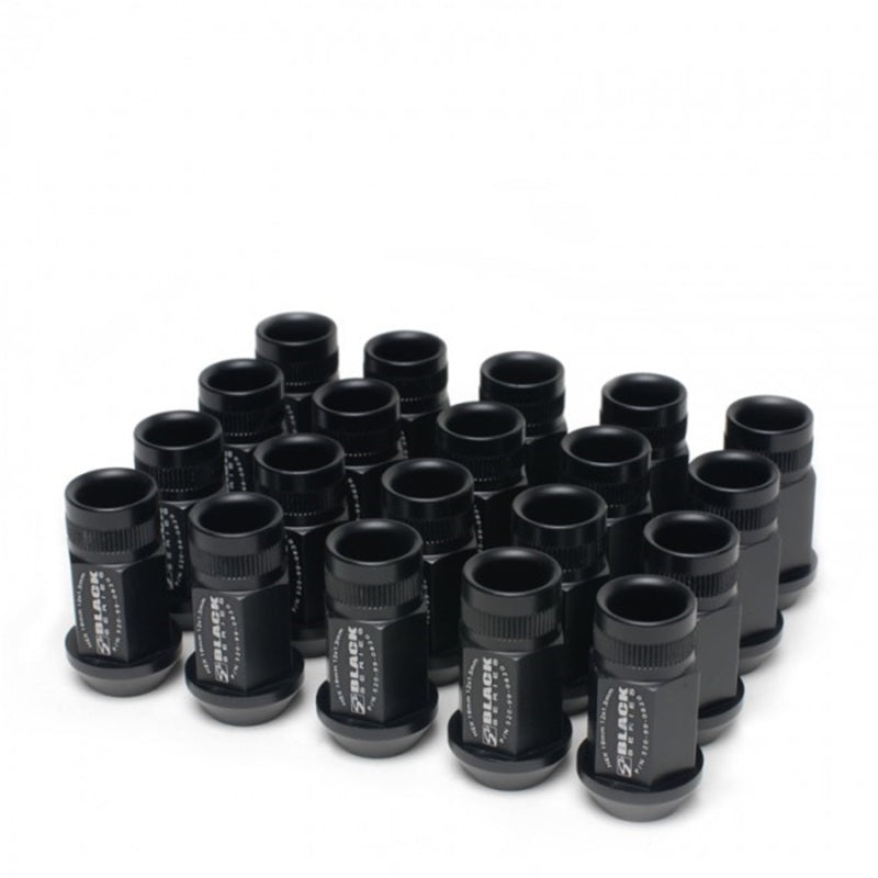 Skunk2 12 x 1.5 Forged Lug Nut Set (Black Series) (20 Pcs.)-thumbmail-9
