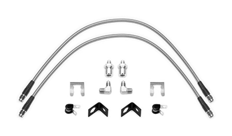 Wilwood Flexline Kit 25 inch 3/8-24 to 90 Degree-thumbmail-1