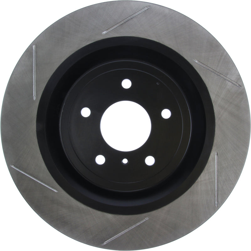 StopTech Power Slot Nissan 370z / Infiniti G37 SportStop Slotted Front Right Rotor-thumbmail-7