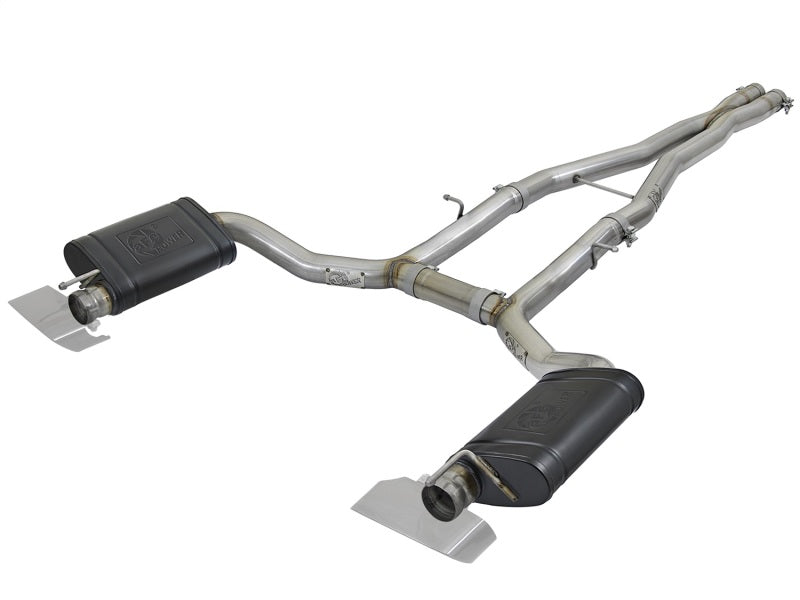 aFe MACH Force-Xp 304 SS Cat-Back Exhaust 15-16 Dodge Challenger V8-5.7L-thumbmail-1