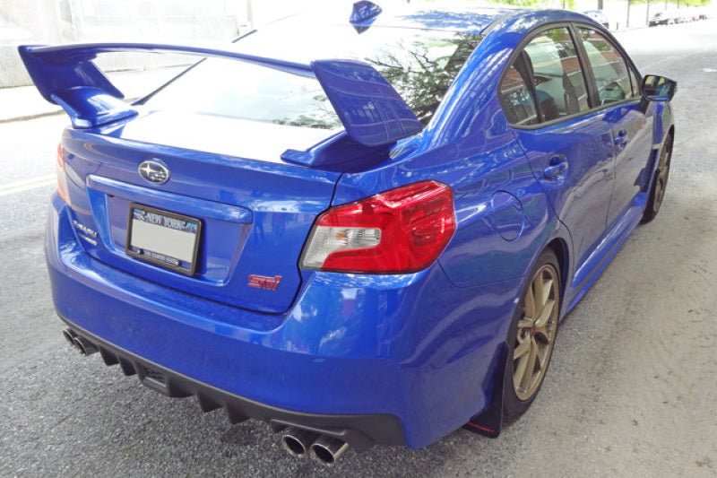 Rally Armor 15-21 Subaru WRX/STI (Sedan ONLY) White UR Mud Flap w/ Red Logo-thumbmail-15