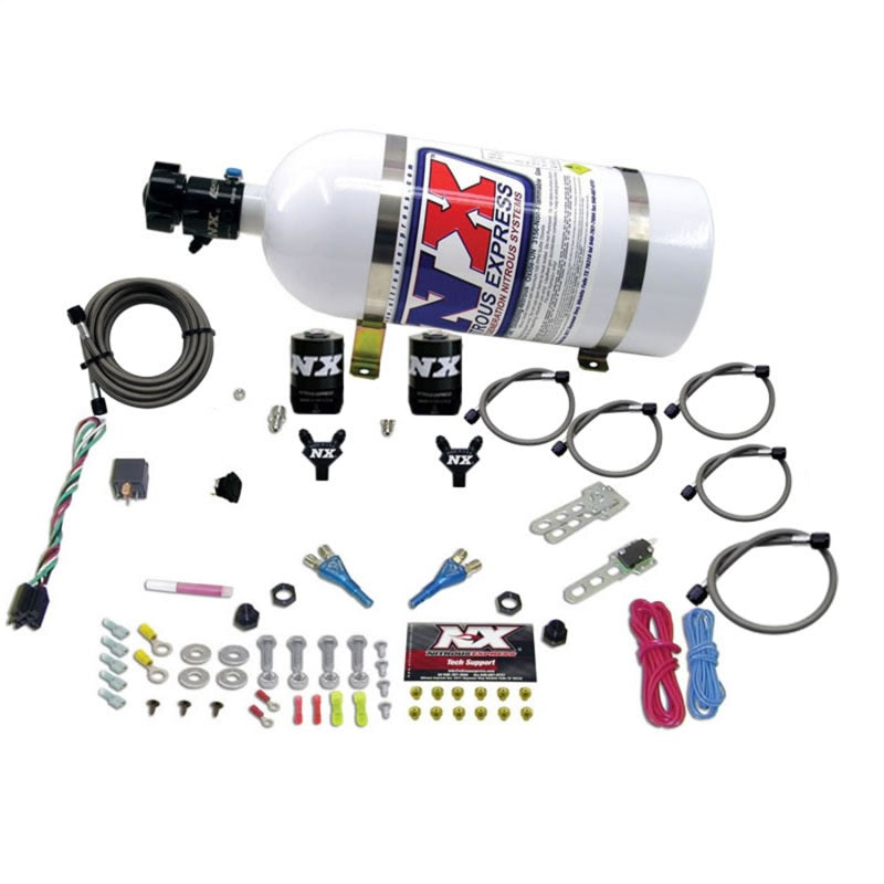 Nitrous Express BMW EFI All Dual Nozzle Nitrous Kit (50-300 HP) w/10lb Bottle-thumbmail-2