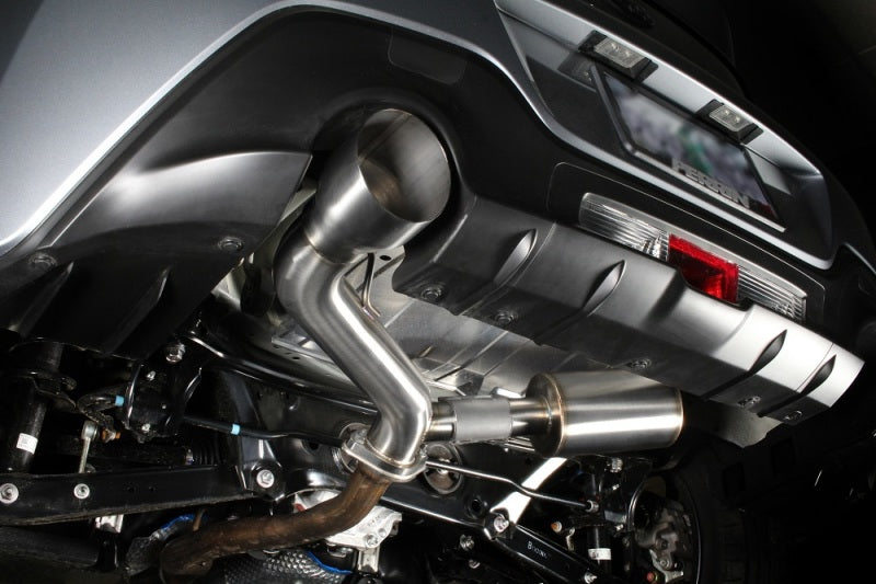 Perrin 2022 BRZ/GR86 Axle Back Exhaust SS (Single Side Exit w/Helmholtz Chamber)-thumbmail-20