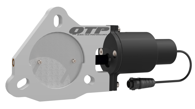 QTP 3in Bolt-On QTEC Electric Cutout Valve - Single-thumbmail-5