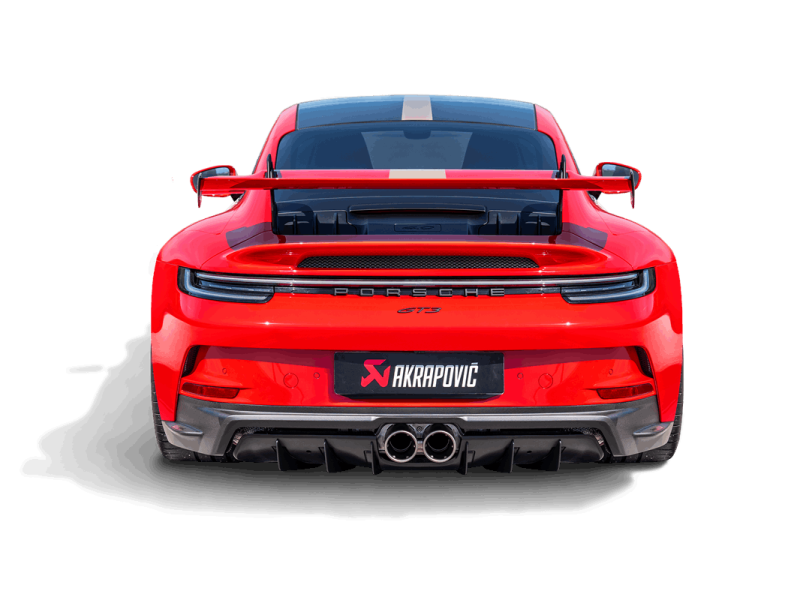 Akrapovic 21-22 Porsche 911 GT3 (992) Rear Carbon Fiber Diffuser - Matte-thumbmail-3