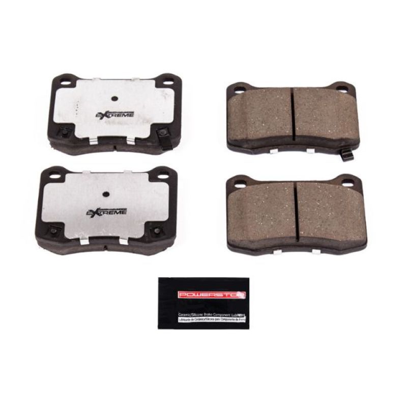 Power Stop 08-14 Lexus IS F Rear Z26 Extreme Street Brake Pads w/Hardware-thumbmail-2