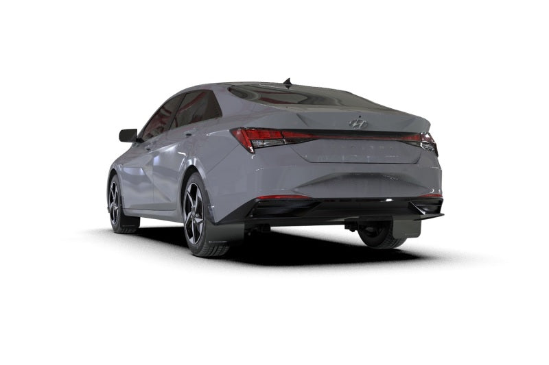 Rally Armor 21-23 Hyundai Elantra (Will Not Fit Elantra N/N Line) Black UR Mud Flap w/ Grey Logo-thumbmail-4