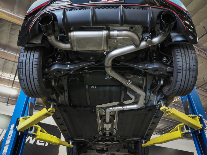 aFe 21-22 Hyundai Veloster N L4-2.0L Takeda 3in 304 SS Axle-Back Exhaust System w/ Black Tip-thumbmail-4
