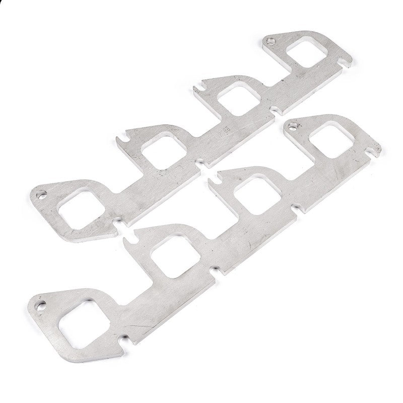 Stainless Works Ford 6.2L Square Port Shaped Header 304SS Exhaust Flanges 1-7/8in Primaries-thumbmail-2