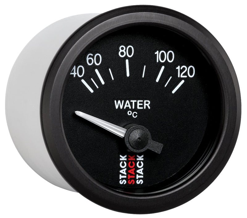 Autometer 52mm Stack Instruments 40-120 Degree C Electric Water Temperature Gauge - Black-thumbmail-5