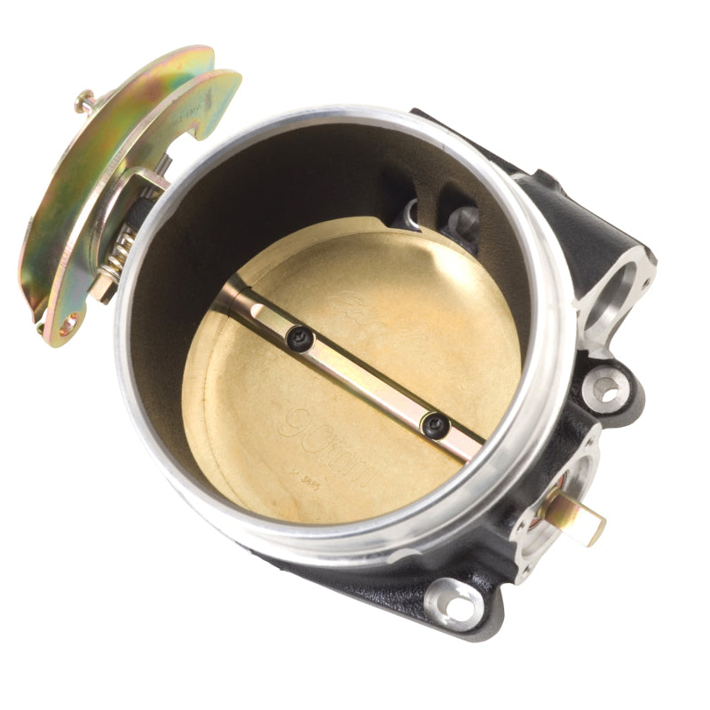 Edelbrock Throttle Body Victor Universal LS1 90mm w/ o Tps/Iac Black Mini Texture Powder Coating-thumbmail-2