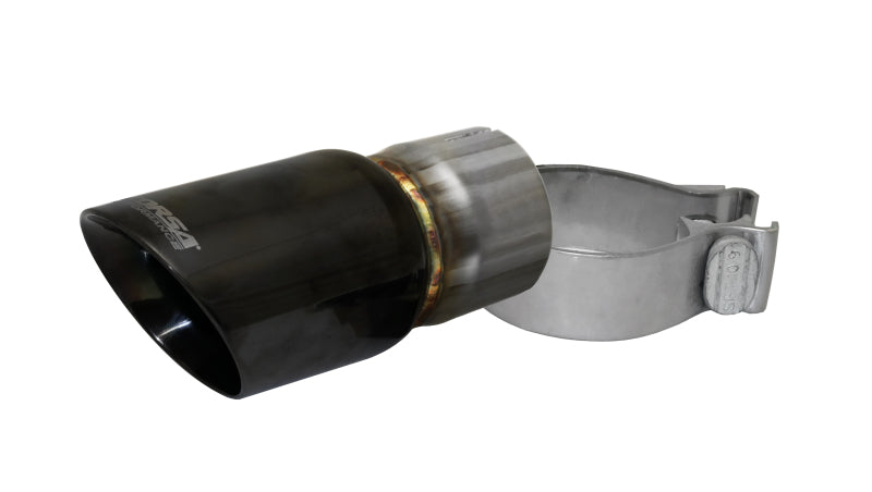 Corsa Single Universal 2.5in Inlet / 3in Outlet Black PVD Pro-Series Tip Kit-thumbmail-3