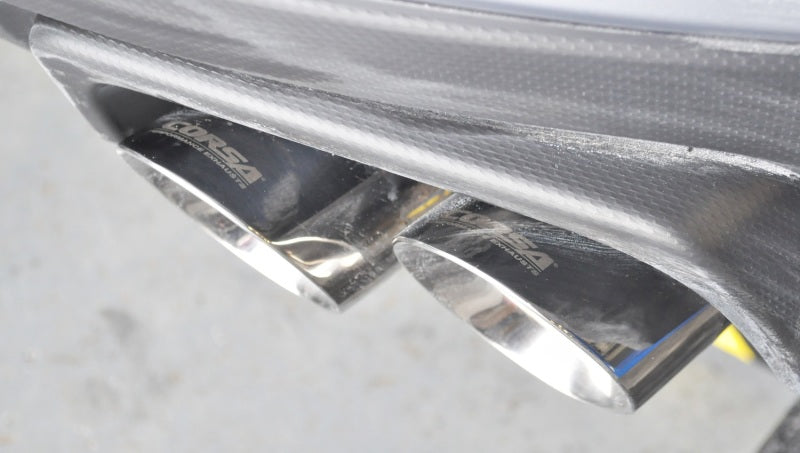 Corsa 2015 Subaru WRX Cat Back Exhaust, Polished Quad 3.5in Tips *Sport*-thumbmail-4
