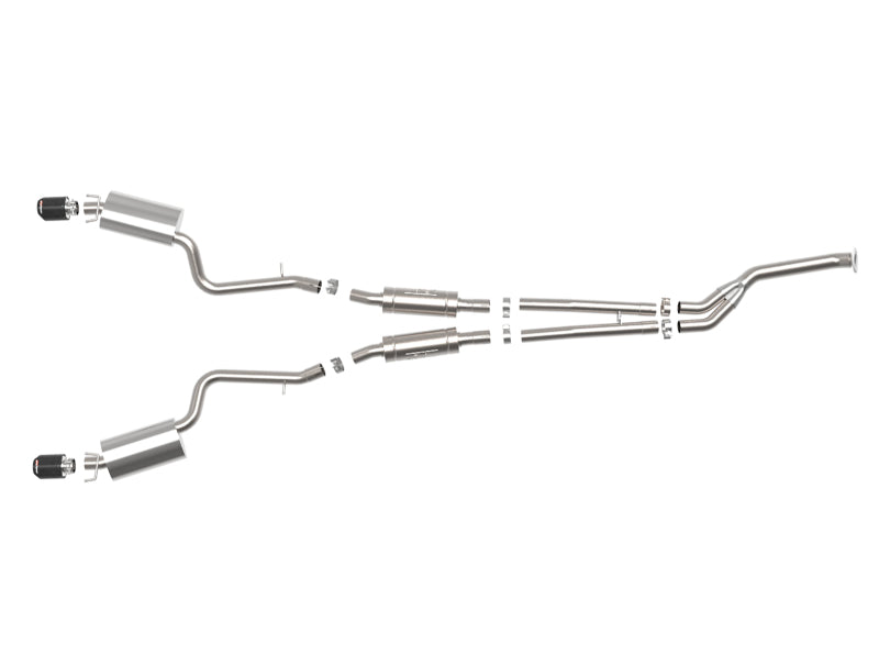 aFe POWER Takeda 16-17 Lexus IS200t L4-2.0L (t) 2.5in-3in 304 SS CB Exhaust - Carbon Fiber-thumbmail-9