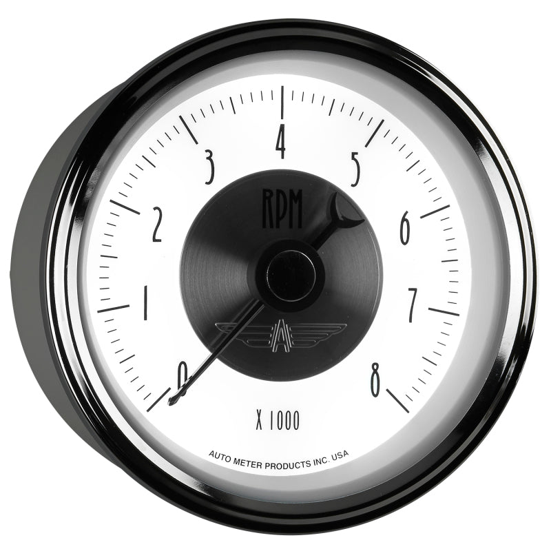 Autometer Prestige Pearl Series - Tachometer 3 3/8in 8K RPM In-Dash-thumbmail-6