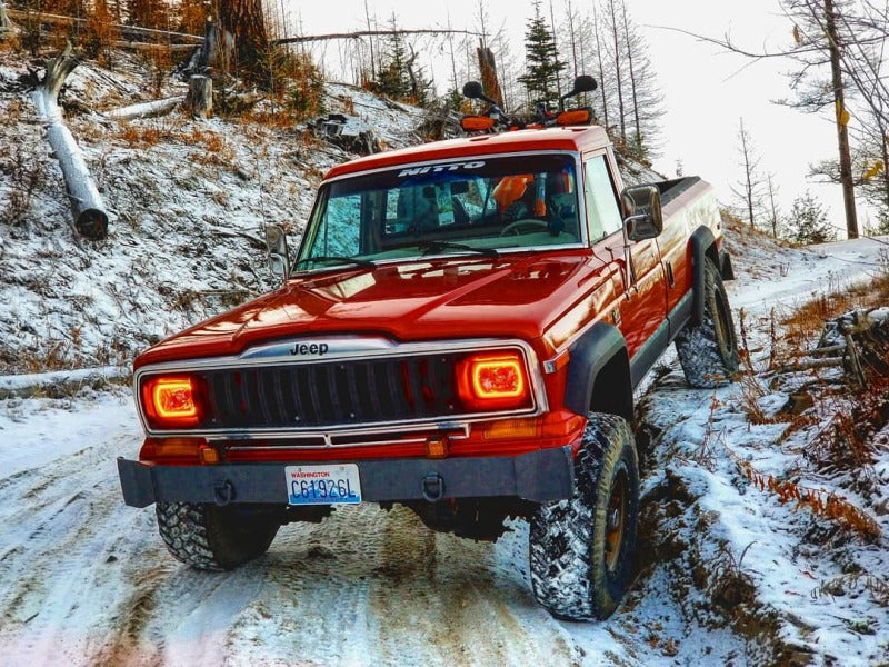 Oracle Pre-Installed Lights 7x6 IN. Sealed Beam - ColorSHIFT Halo-thumbmail-14