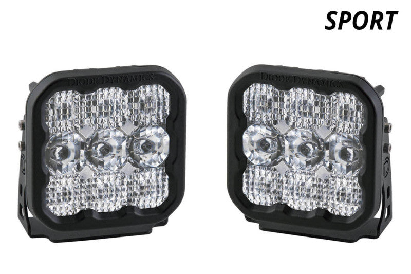 Diode Dynamics SS5 LED Pod Sport - White Spot (Pair)-thumbmail-9