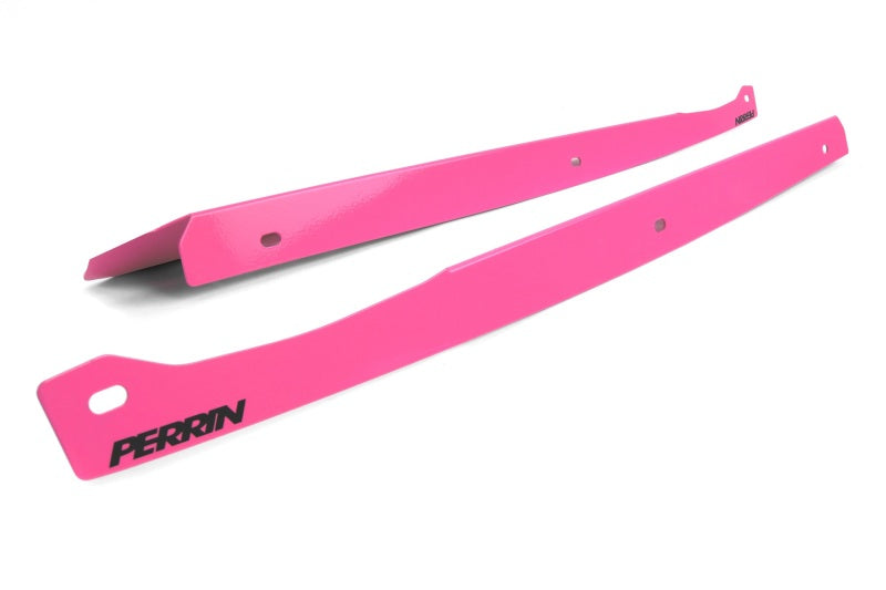 Perrin 08-14 Subaru WRX/STI Fender Shroud Set - Hyper Pink-thumbmail-3