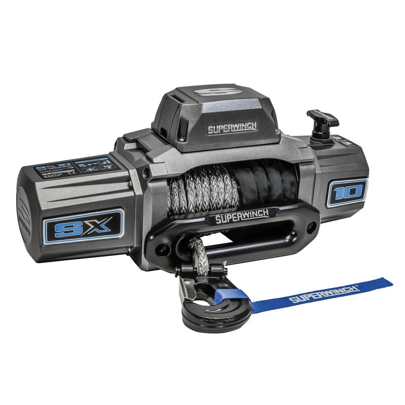 Superwinch 10000 LBS 12V DC 3/8in x 80ft Synthetic Rope SX 10000 Winch-thumbmail-17