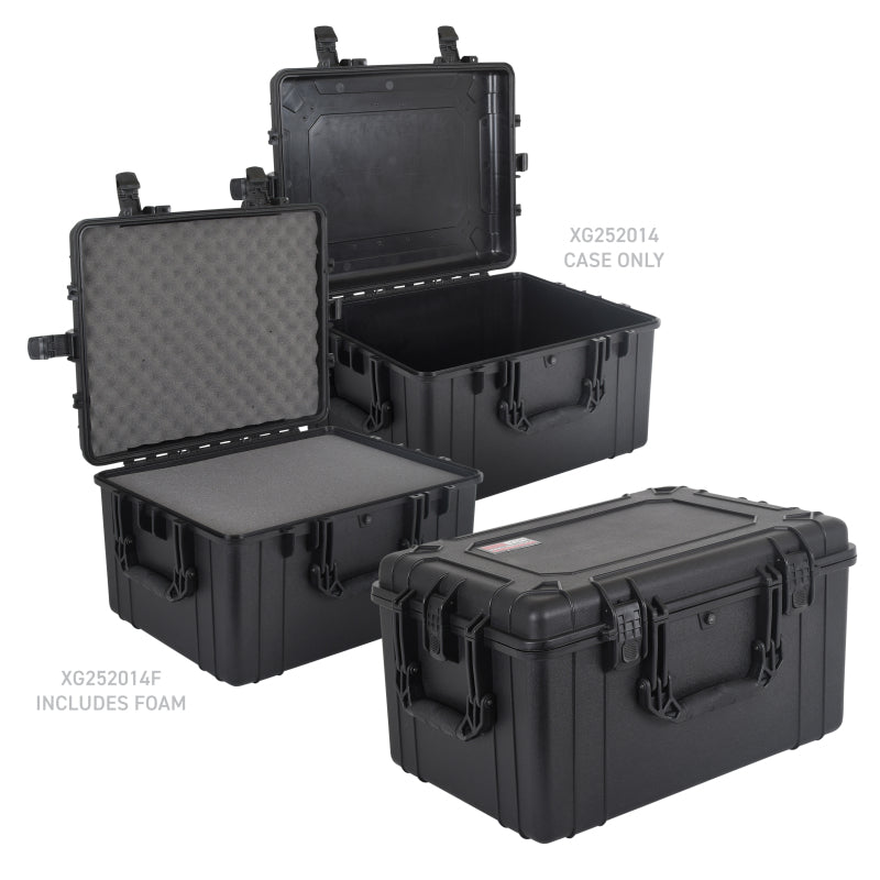 Go Rhino XVenture Gear Hard Case - Extra LG 25in. / Lockable / IP67 / Automatic Air Valve - Tex. Blk-thumbmail-11
