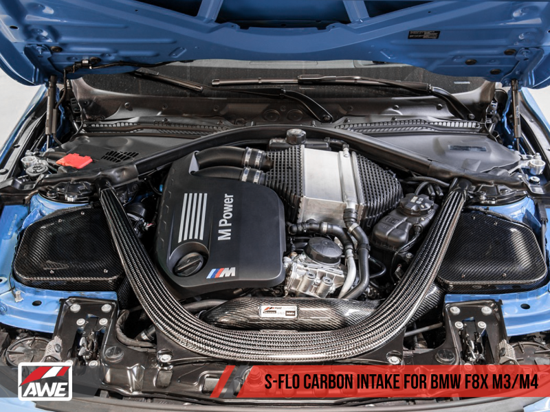 AWE Tuning BMW F8x M3/M4 S-FLO Carbon Intake-thumbmail-16