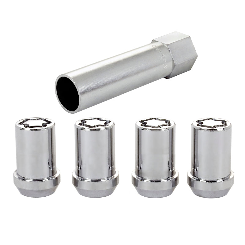 McGard Wheel Lock Nut Set - 4pk. (Tuner / Cone Seat) M12X1.5 / 13/16 Hex / 1.24in. Length - Chrome-thumbmail-7