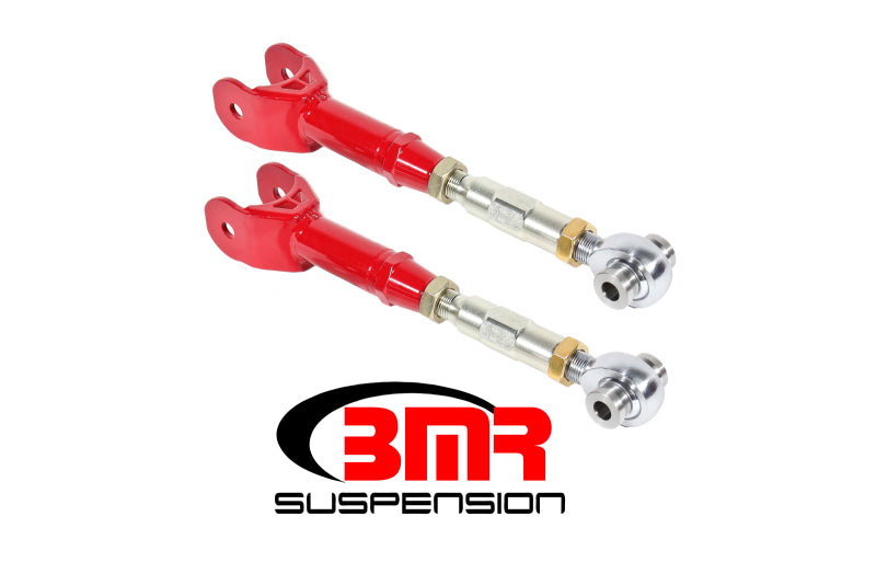 BMR 16-17 6th Gen Camaro Upper Trailing Arms w/ On-Car Adj. Rod Ends - Red-thumbmail-1