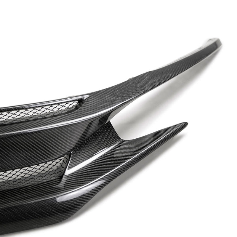 Seibon 16-18 Honda Civic OEM-Style Carbon Fiber Front Grill-thumbmail-4
