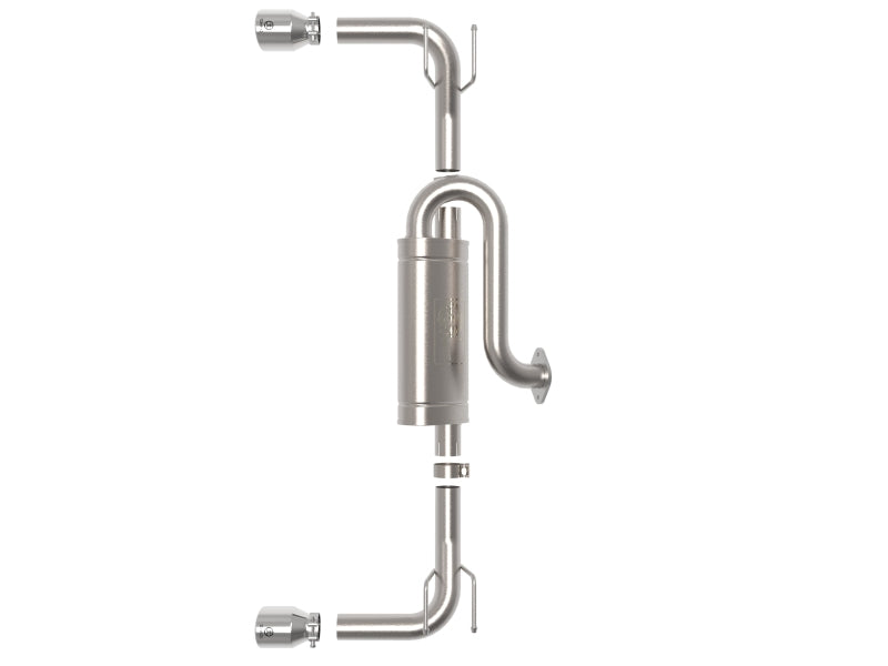 aFe 19-22 Mazda 3 L4 2.5L Takeda 3in to 2-1/2in 304 Stainless Steel Axle-Back Exhaust w/Polished Tip-thumbmail-5