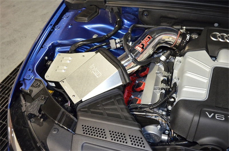 Injen 2015 Audi B8/S4 3.0L TFSI Supercharged Polished Short Ram Intake w/MR Technology & Heat Shield-thumbmail-4