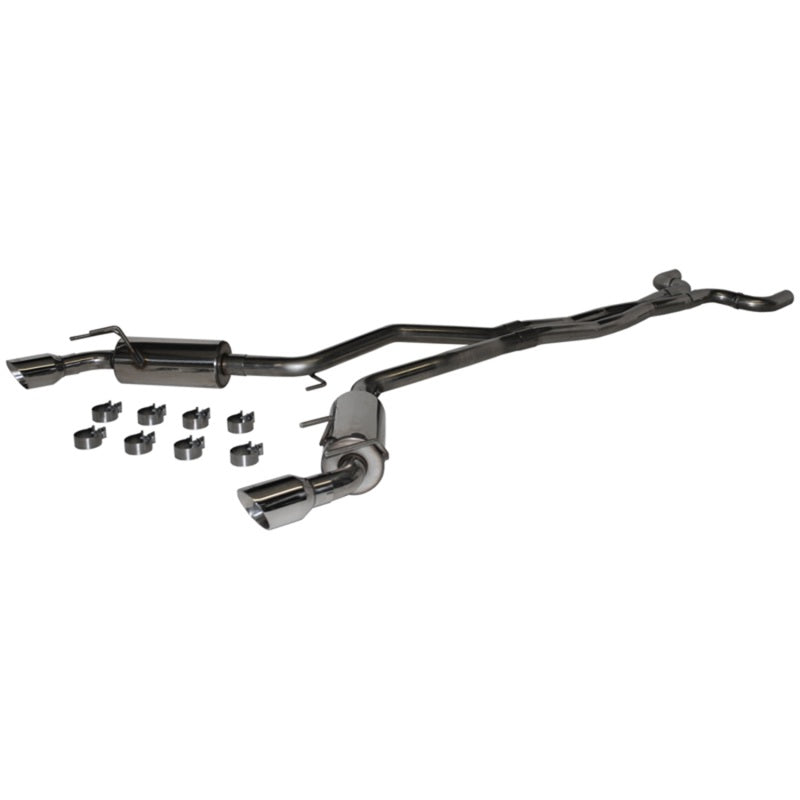 MBRP 2010 Chev Camaro V6 3.6L Dual Cat Back Round Tips   (11 Conv. MUST purchase mbrpAD1710)-thumbmail-2
