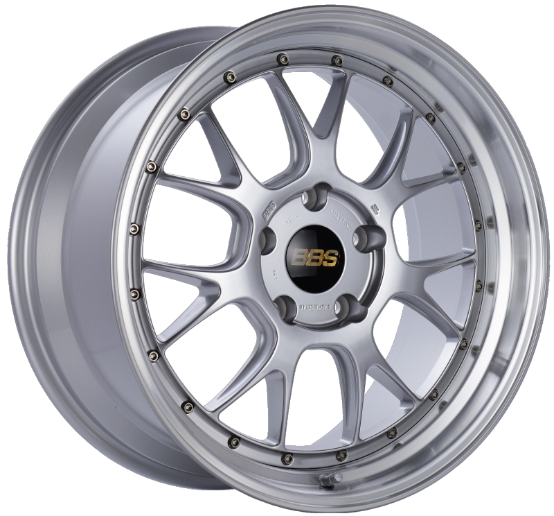 BBS LM-R 19x9.5 5x130 ET40 CB71.6 Diamond Silver Center Diamond Cut Lip Wheel-thumbmail-1